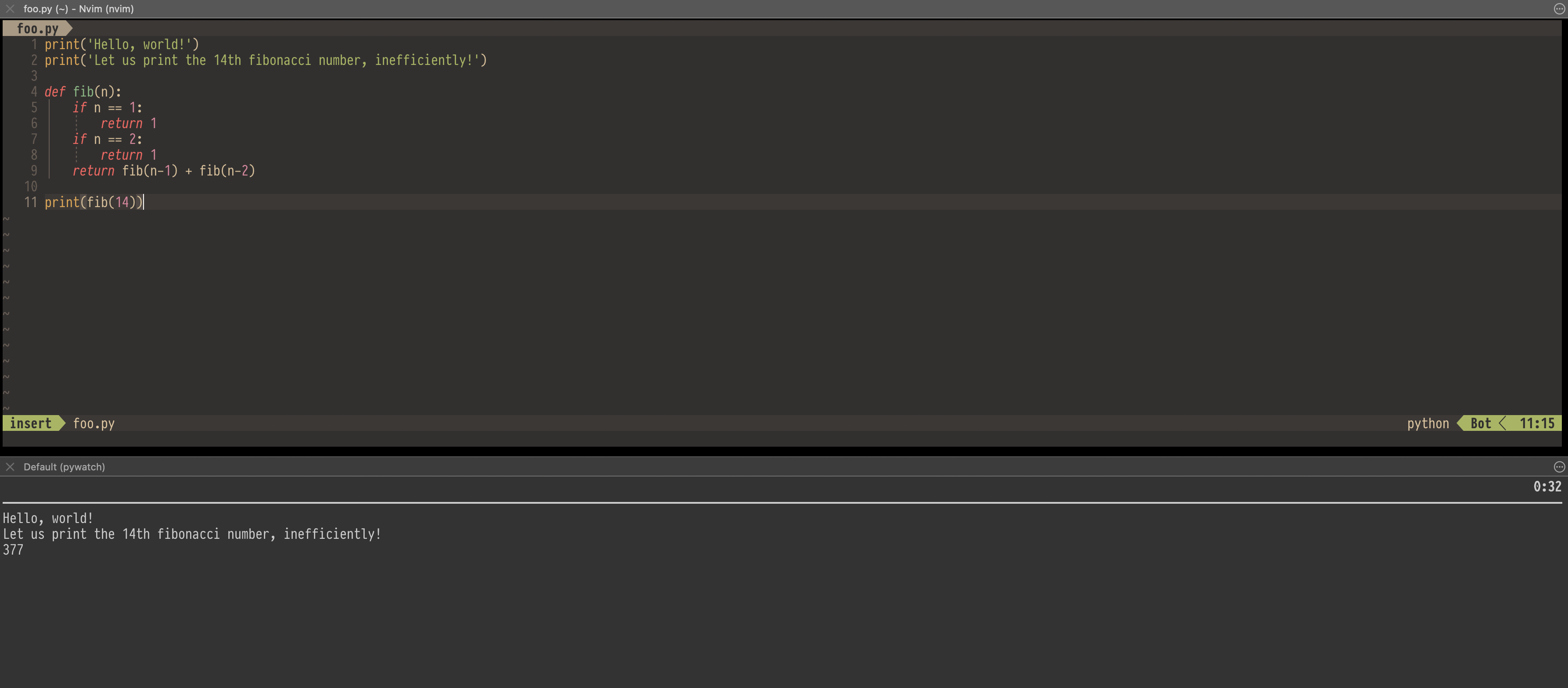 pywatch screenshot